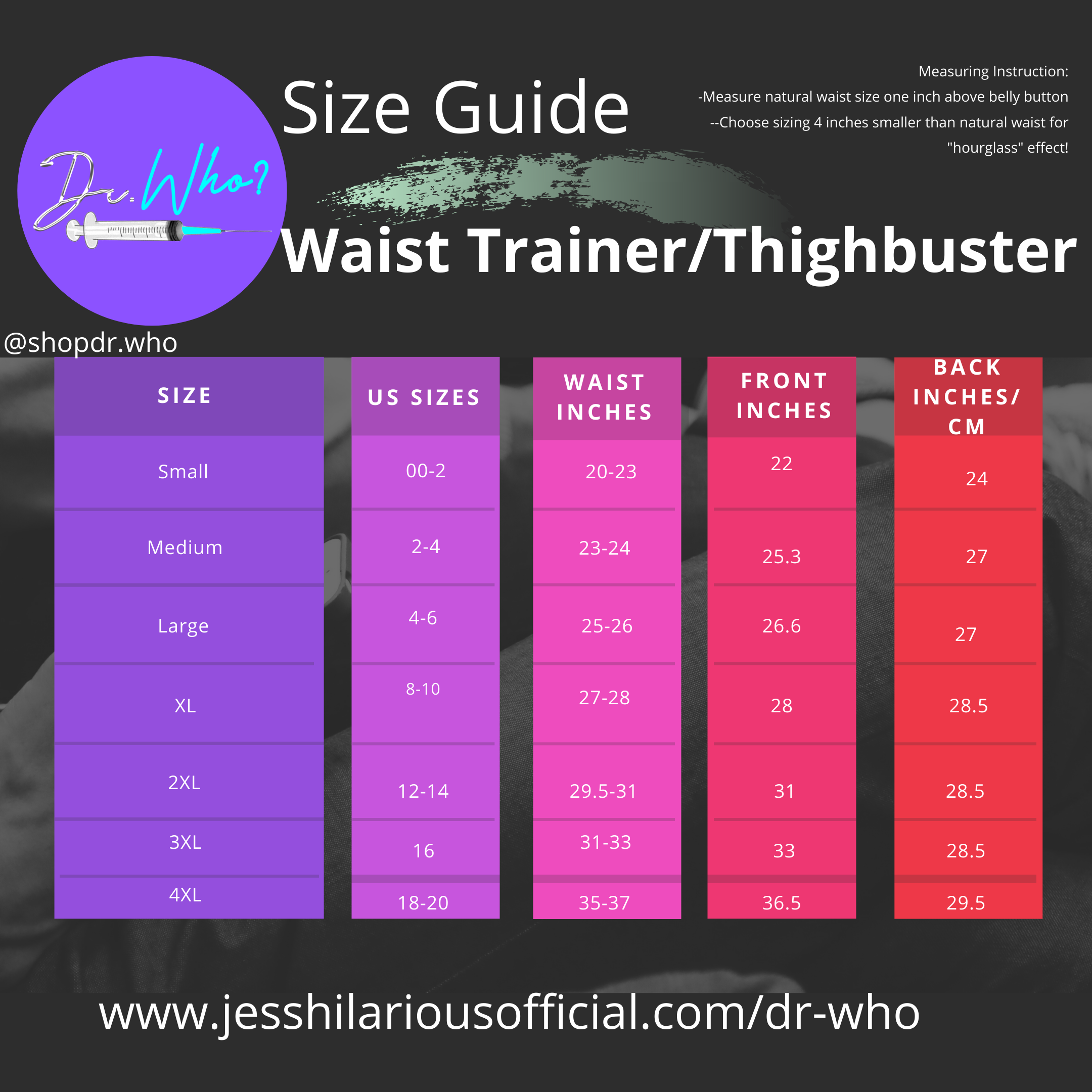 Dr. WHO Waist Snatcher Jess Hilarious